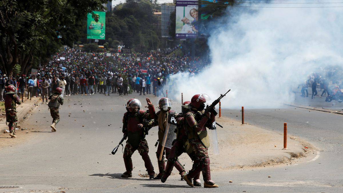 Protestes massives a Kènia contra les polítiques d'austeritat de l'FMI