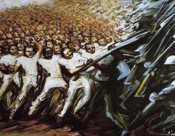 «Struggle for Emancipation», David Alfaro Siqueiros, 1961.