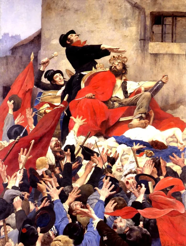 Louis Maurice Boutet de Monvel: L’Apothéose de la canaille (1884)